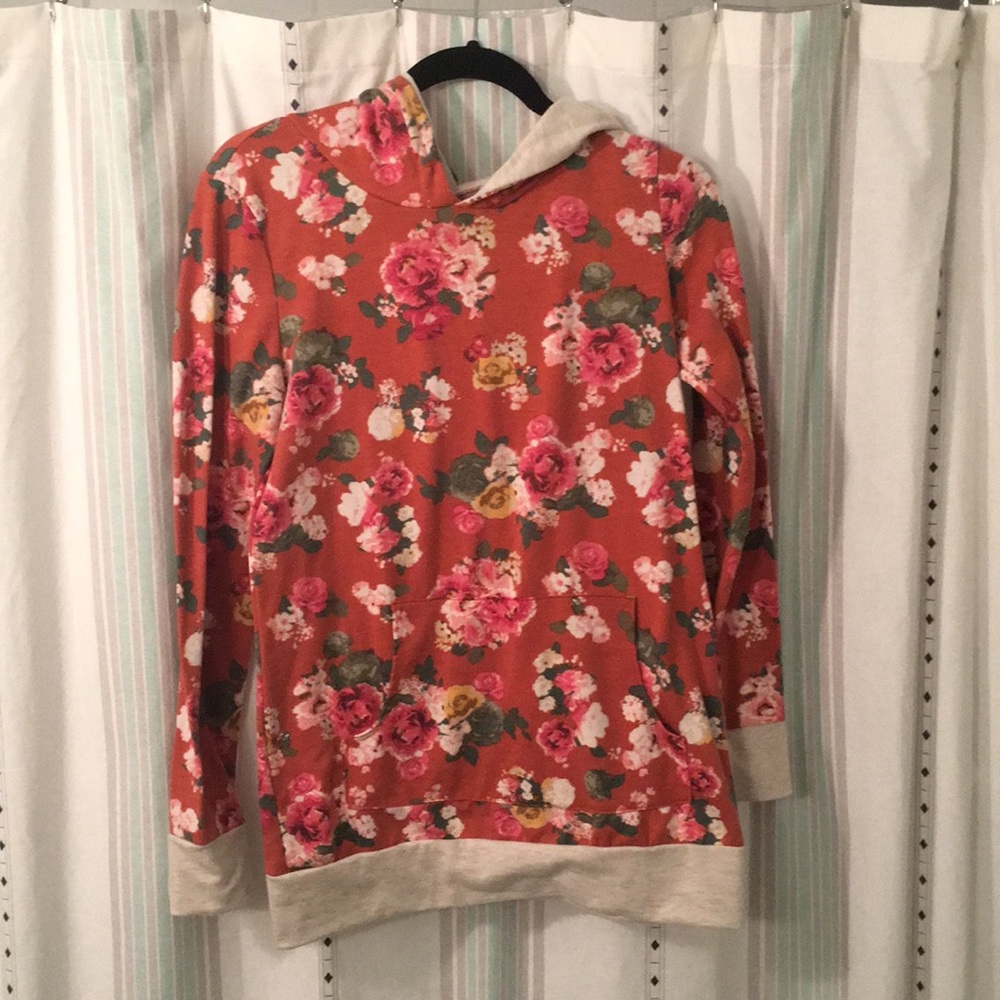 Flower hoodie